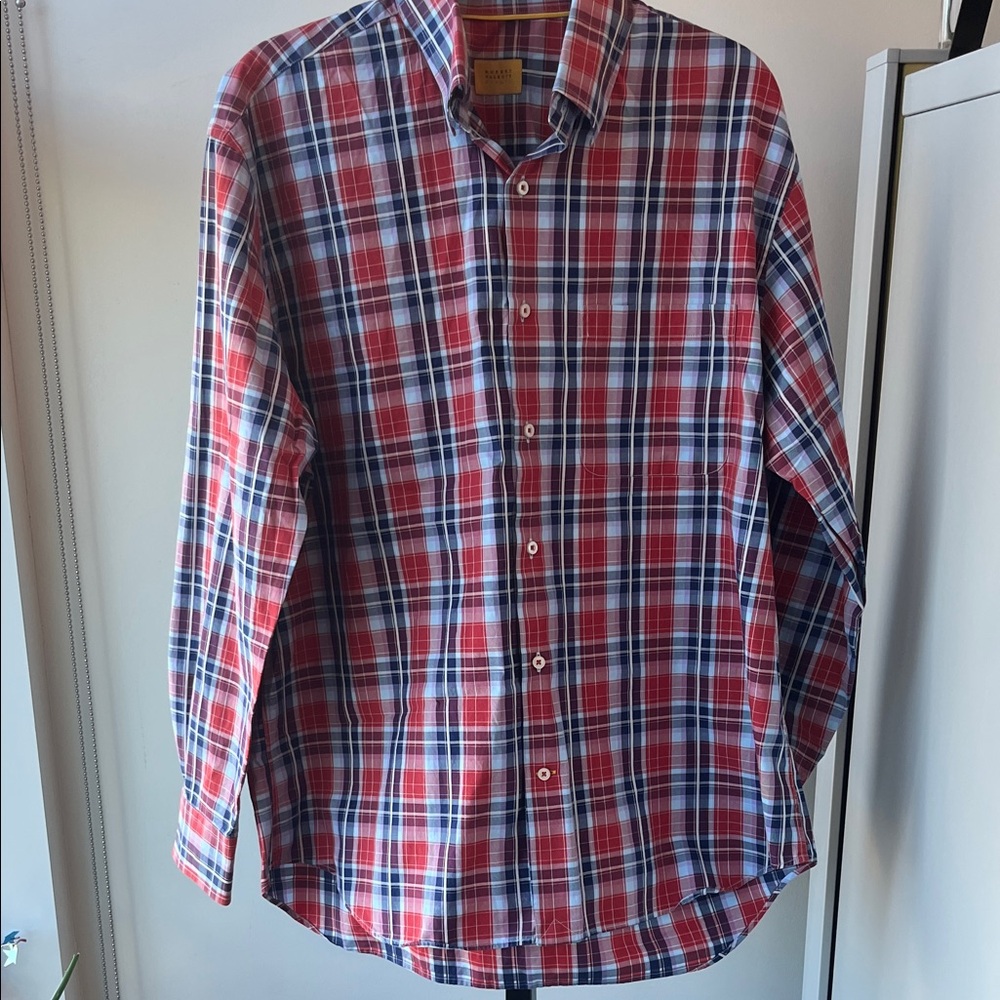 Robert Talbott Carmel Plaid Men's Shirt